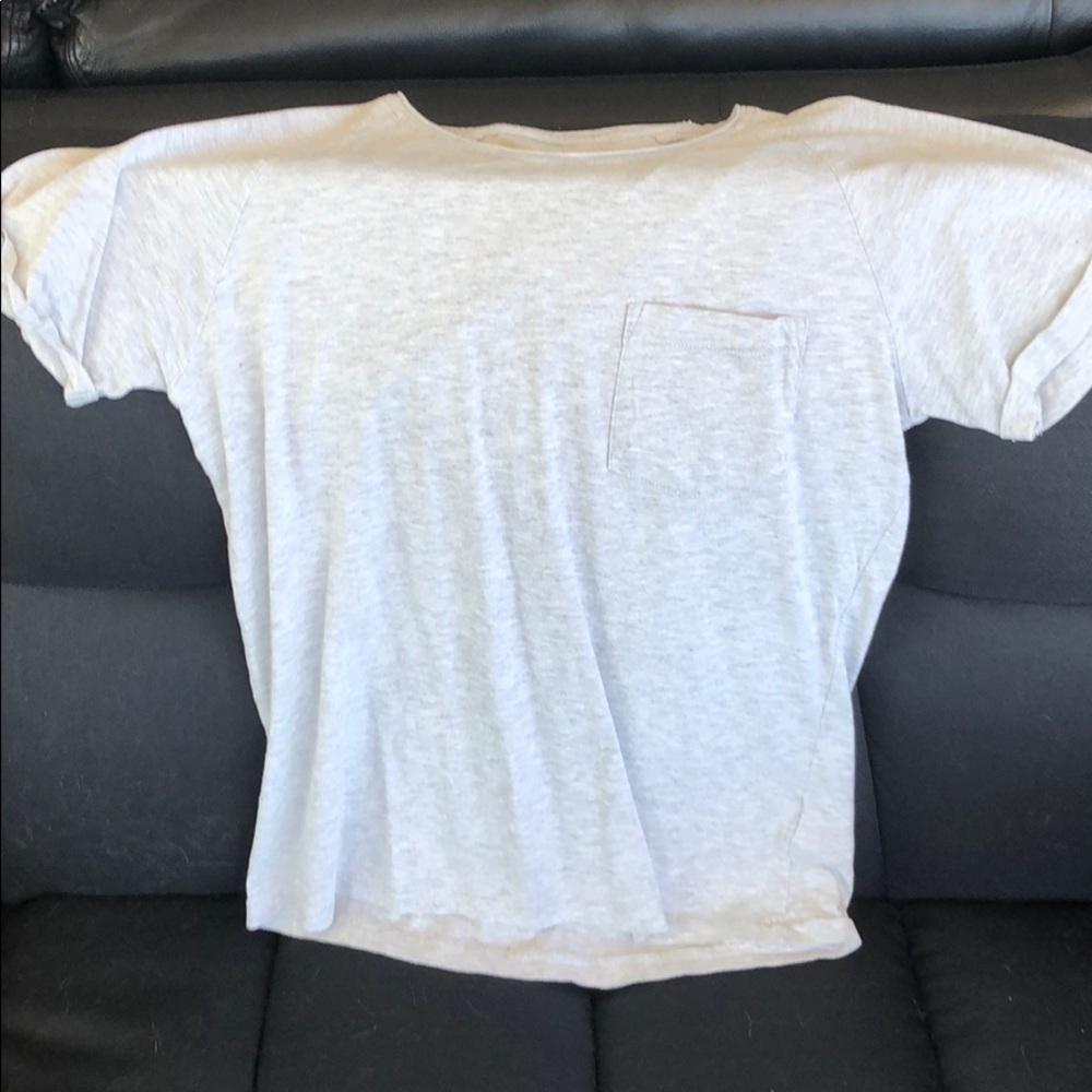 Grey pocket tee